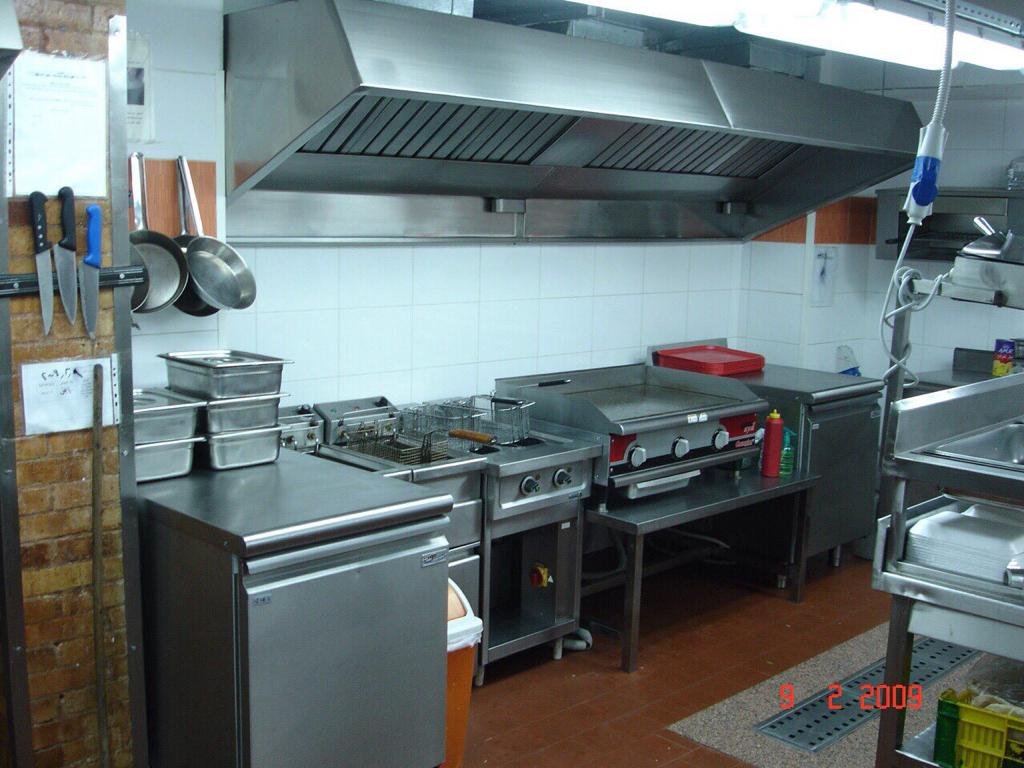 تركيب هود المطاعم